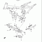 JR50 Frame - footrest