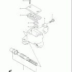DR650S Главный тормозной цилиндр,передний