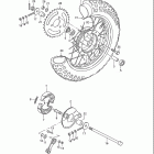 JR50 Заднее колесо