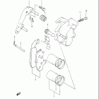 DR650S Передний суппорт тормозной