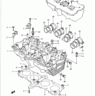 GSX-R750 Cylinder head (model j / k)