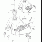 DR100 Fuel tank (model j / k)