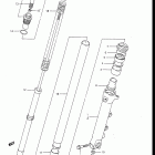 GSX-R1100 Передняя вилка