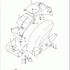 GSX-R750 Rear fender (model j / k)