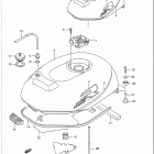 GSX-R750 Fuel tank (model j)
