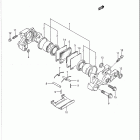 GSX-R750 Задний суппорт