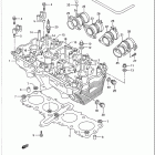GSX-R750 Cylinder head (model l)