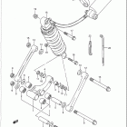 GSX-R750 Rear cushion lever (model l)