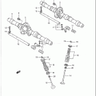 GSX-R750 Cam shaft - valve (model j / k)