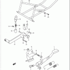 GSX-R750 Подножка