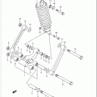 GSX-R750 Rear cushion lever (model j / k)