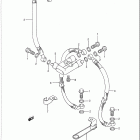 GSX-R750 Front brake hose (model l)