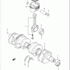 GSX-R750 Crankshaft (model l)