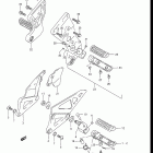 GSX-R1100 Подножки