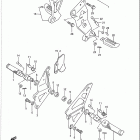GSX-R750 Подножки