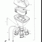 GV1400GD, GT, GC, 1986-1988 Воздухозаборник