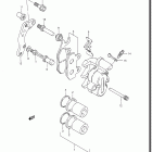 RM250 1988 Передний суппорт тормозной