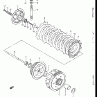 DR200 1986-1988 Сцепление