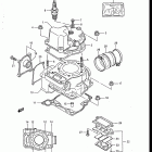 RM125 1986-1988 Cylinder (model g)