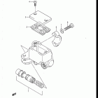 DR125 1986-1988 Главный тормозной цилиндр,передний