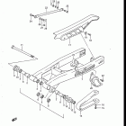 DR125 1986-1988 Маятник задний