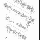 RM250 1988 Трансмиссия