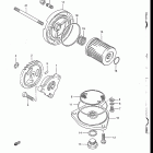 DR200 1986-1988 Масляный насос