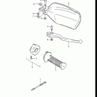 DR125 1986-1988 Right handle switch