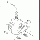 SP200 1986-1988 Fuel tank (model j)