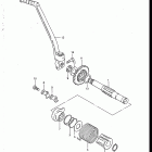 SP200 1986-1988 Кик стартер