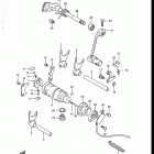 SP200 1986-1988 Механизм  переключения передач