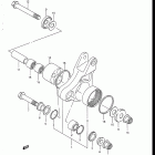 RM125 1986-1988 Cushion lever (model g)