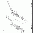 DR200 1986-1988 Кик стартер