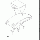 RM250 1988 Заднее крыло