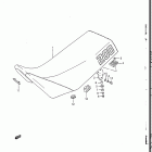 DR200 1986-1988 Сидение