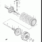 SP125 1986-1988 Сцепление
