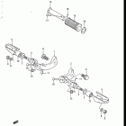 SP125 1986-1988 Подножки
