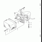 DR200 1986-1988 Задний фонарь