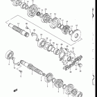 DR200 1986-1988 Трансмиссия