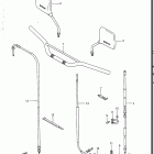 SP200 1986-1988 Руль -тросы