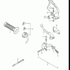 DR125 1986-1988 Light handle switch
