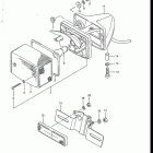 SP125 1986-1988 Задний фонарь