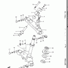 DR200 1986-1988 Steering stem (model h / j)