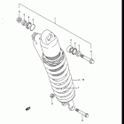 RM125 1986-1988 Shock absorber (model h)