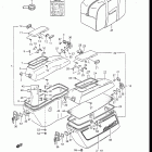 GV1400GD, GT, GC, 1986-1988 Side bag (gv1400gdg / gtg)