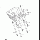 SP200 1986-1988 Цилиндр