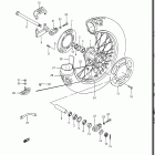 RM250 1988 Заднее колесо
