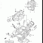 SP200 1986-1988 Головка цилиндра