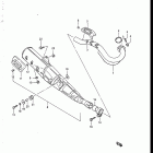 SP125 1986-1988 Глушитель