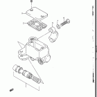 DR200 1986-1988 Главный тормозной цилиндр,передний